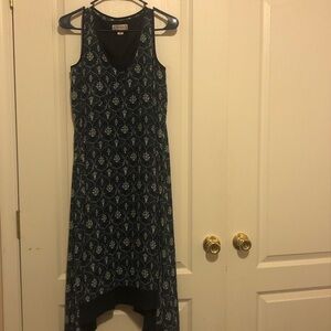 NANETTE Asymmetrical Printed Dress Size 2